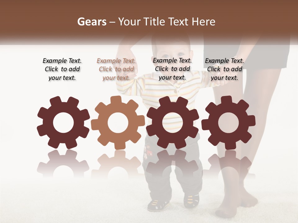 Kid Family Daughter PowerPoint Template