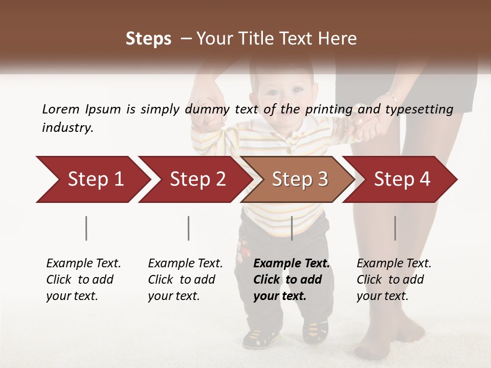 Kid Family Daughter PowerPoint Template