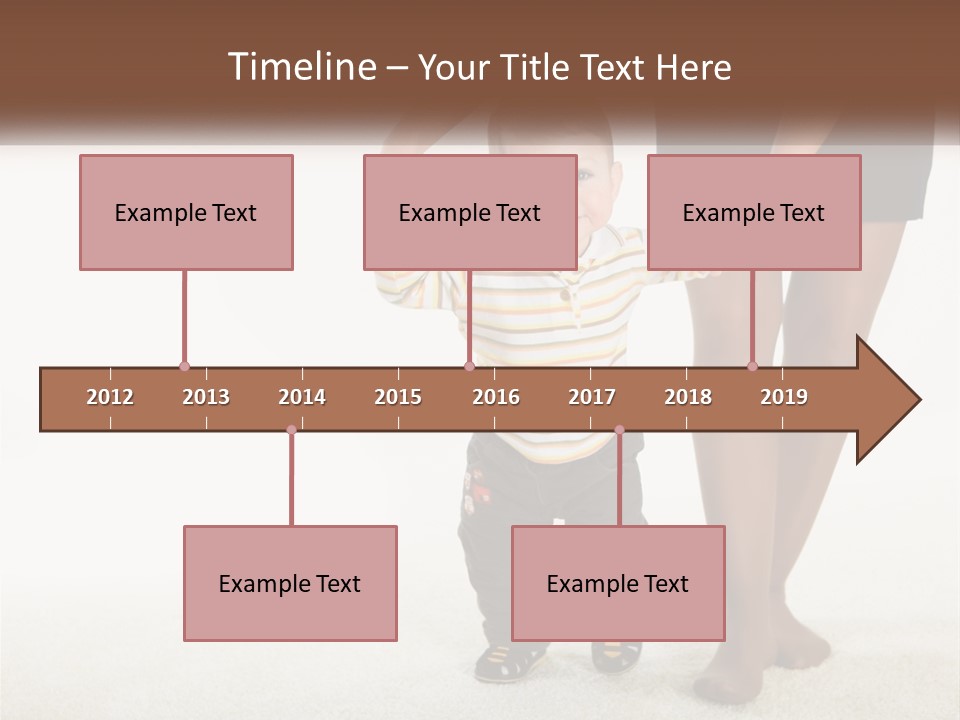 Kid Family Daughter PowerPoint Template