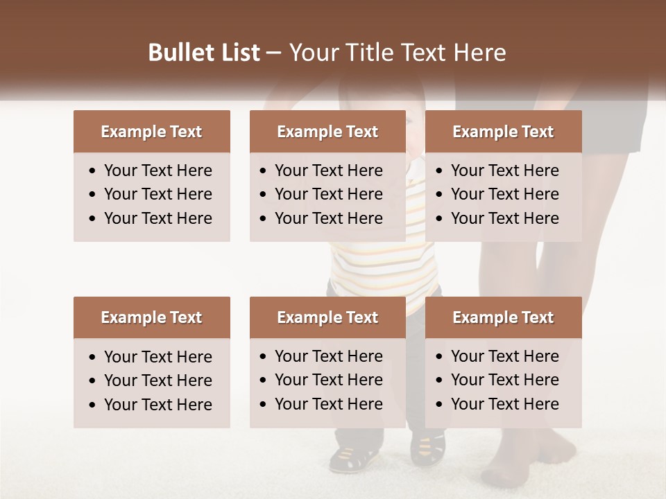 Kid Family Daughter PowerPoint Template