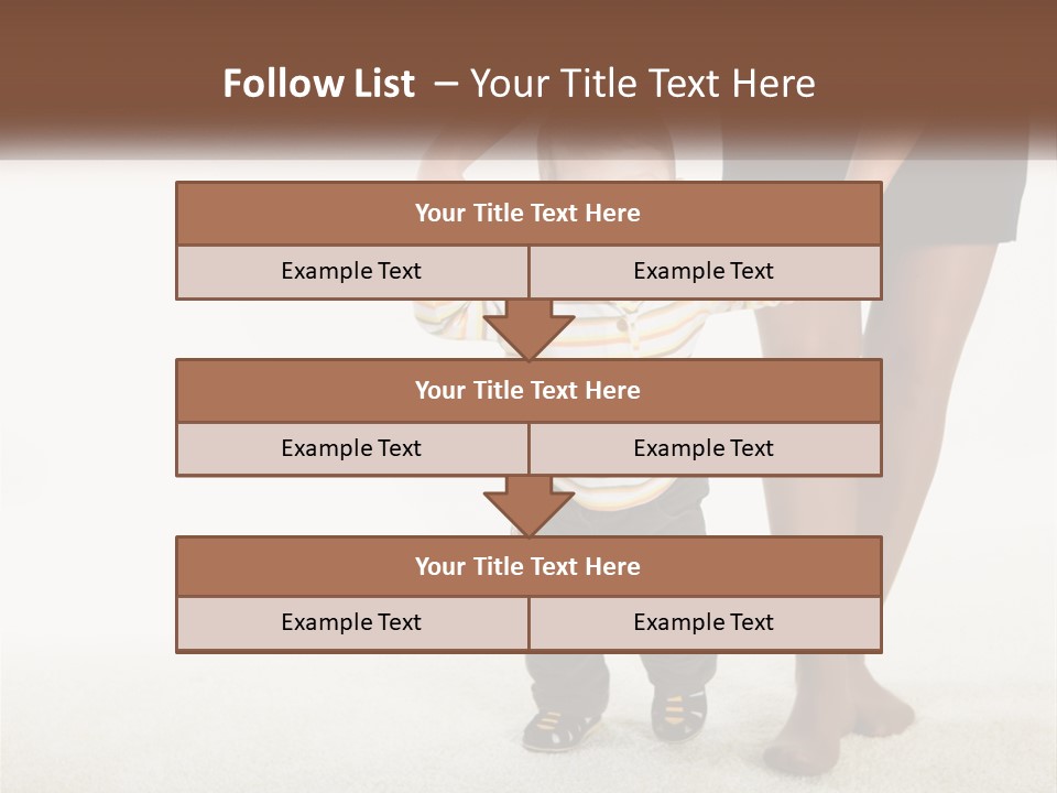 Kid Family Daughter PowerPoint Template