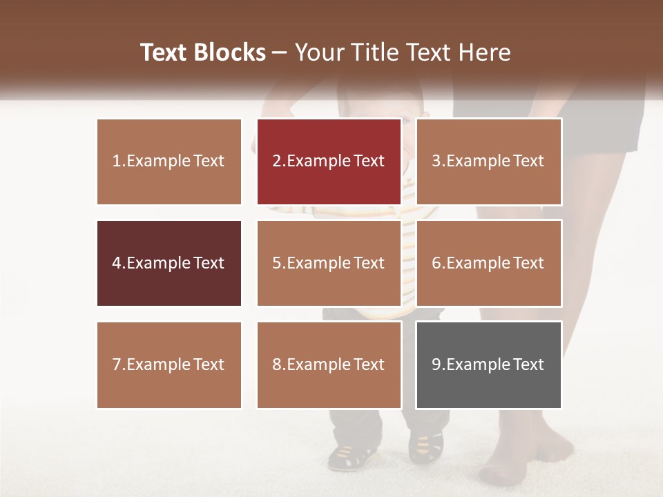 Kid Family Daughter PowerPoint Template