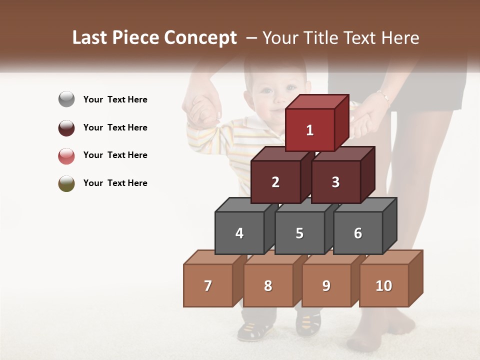 Kid Family Daughter PowerPoint Template