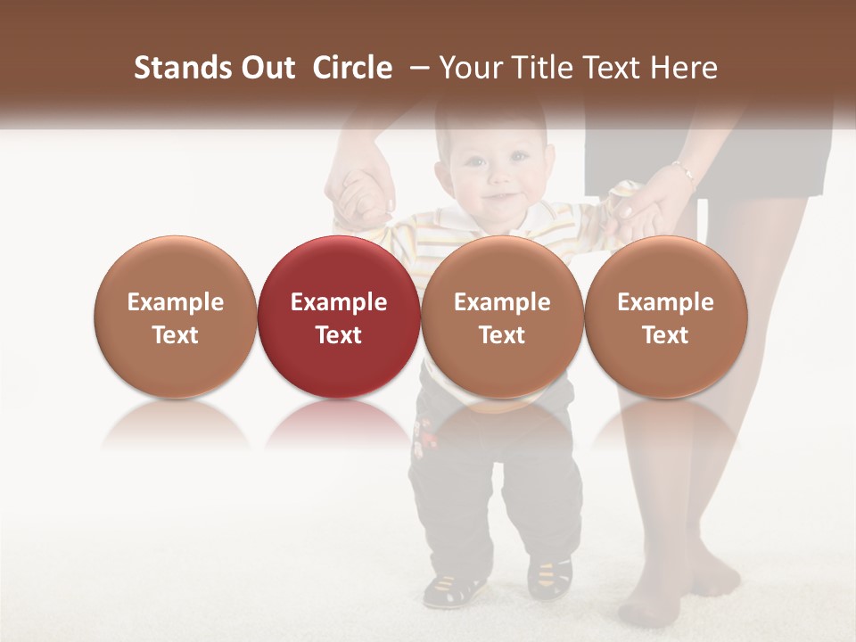 Kid Family Daughter PowerPoint Template