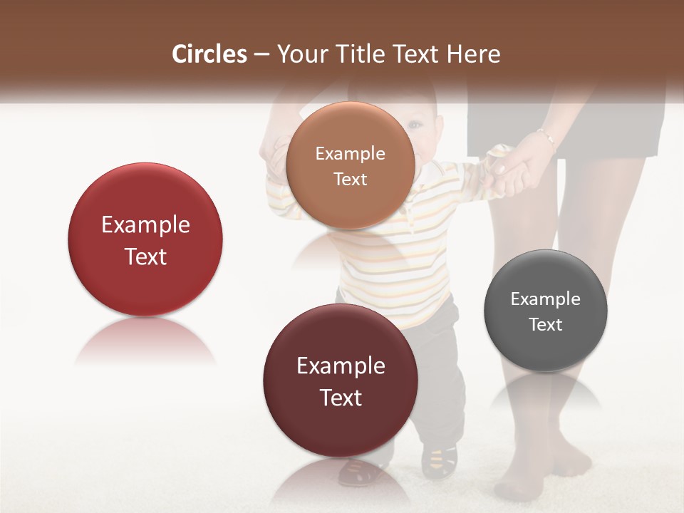 Kid Family Daughter PowerPoint Template