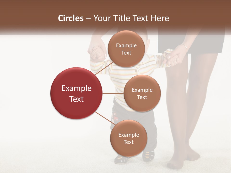 Kid Family Daughter PowerPoint Template