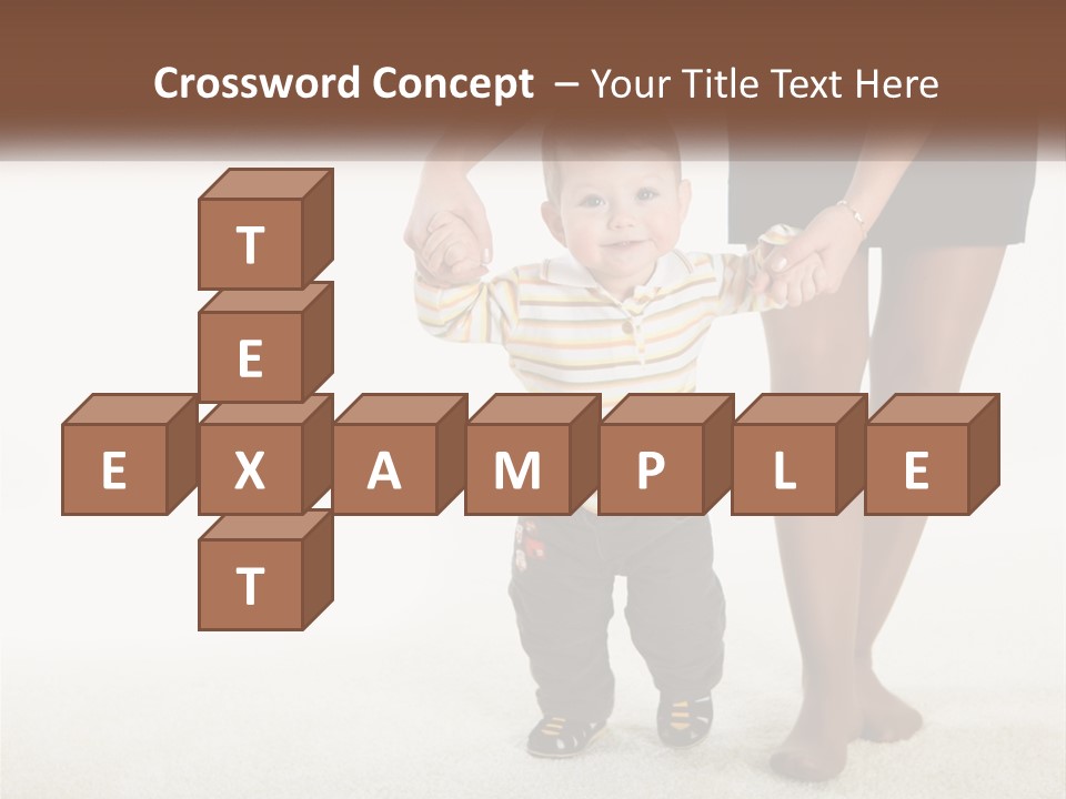 Kid Family Daughter PowerPoint Template