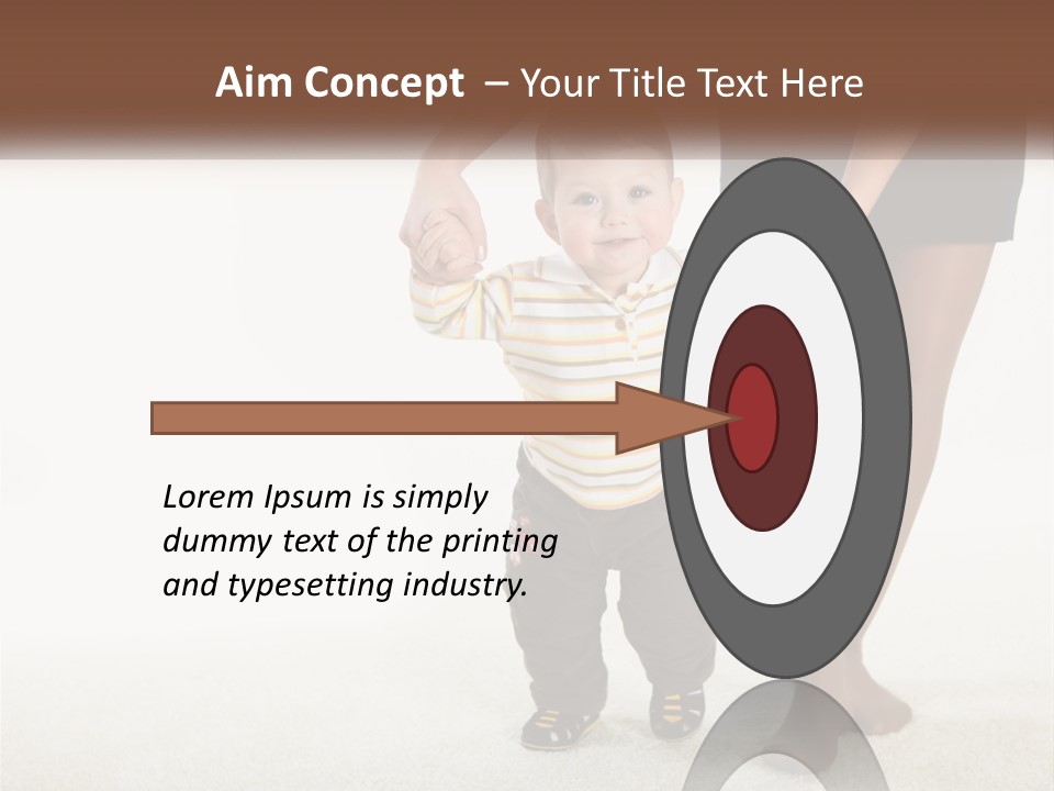 Kid Family Daughter PowerPoint Template