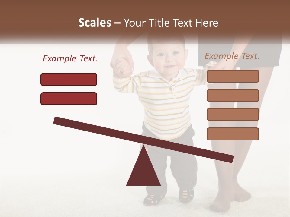 Kid Family Daughter PowerPoint Template