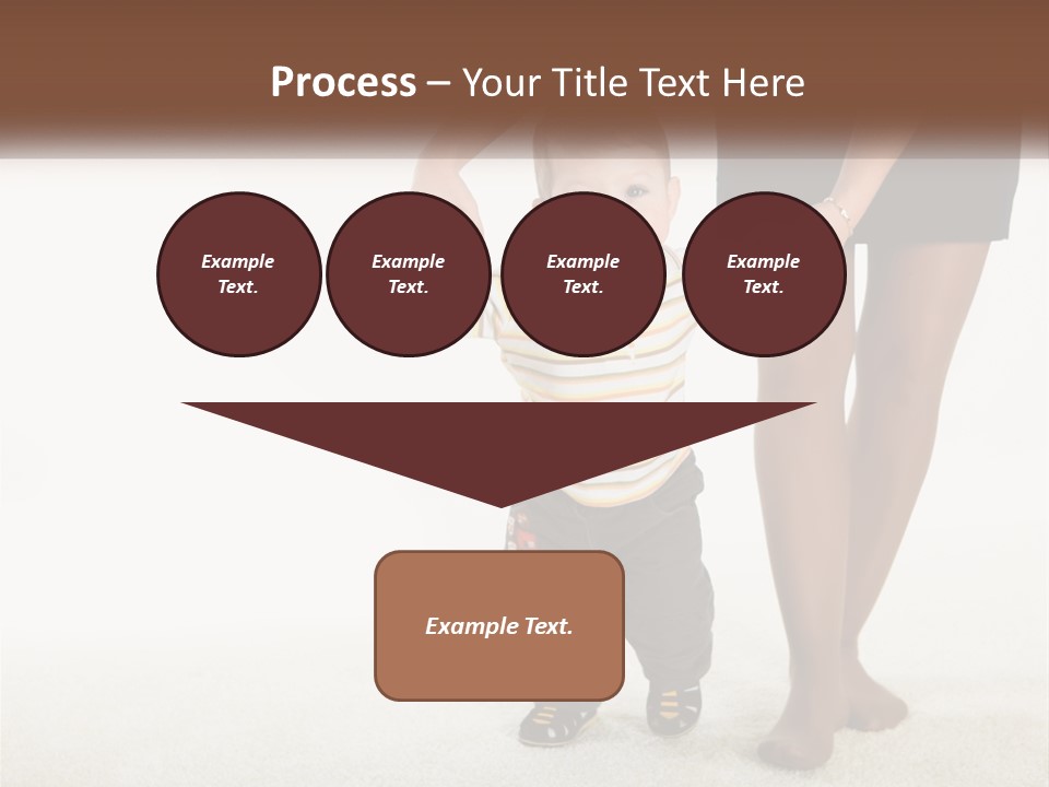 Kid Family Daughter PowerPoint Template