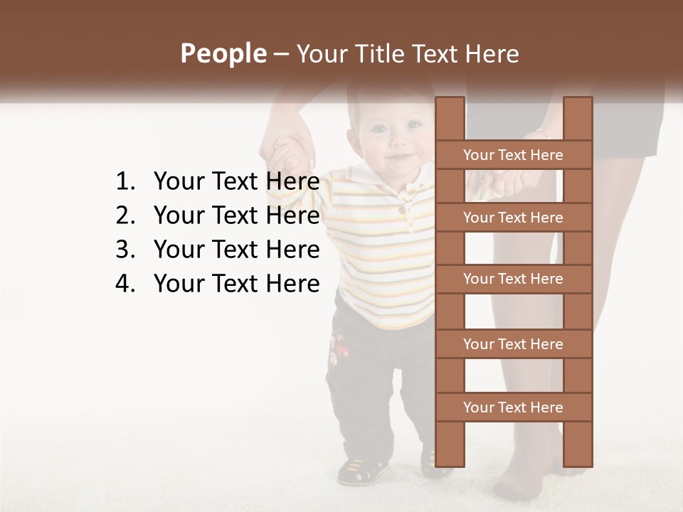 Kid Family Daughter PowerPoint Template