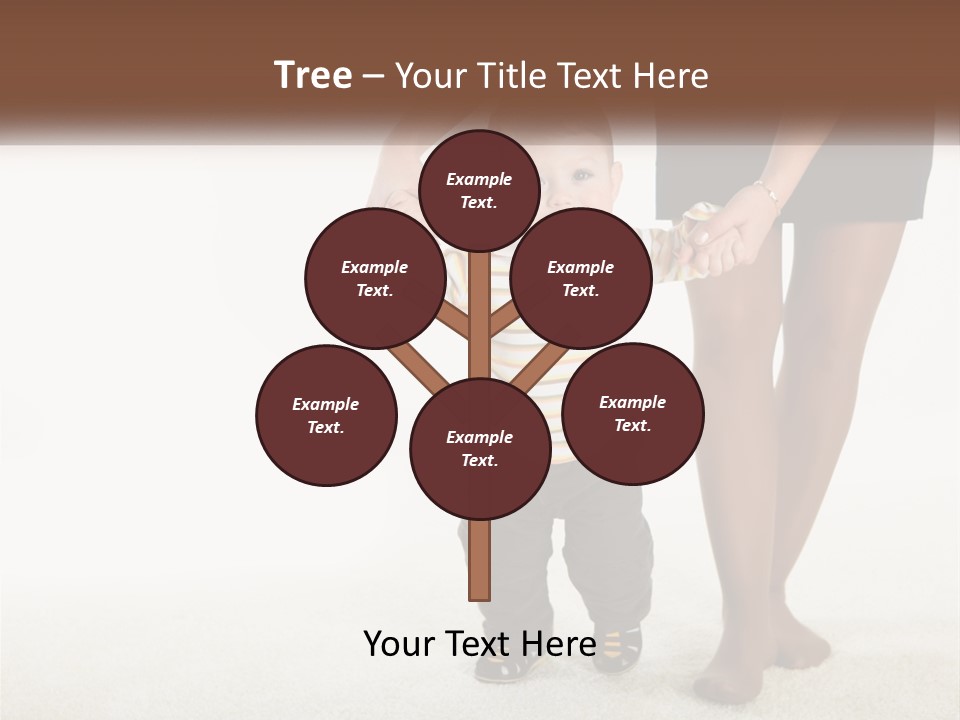 Kid Family Daughter PowerPoint Template