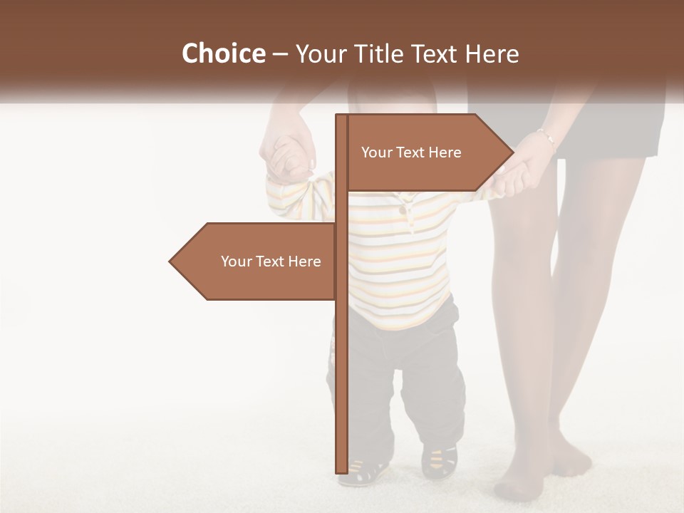 Kid Family Daughter PowerPoint Template