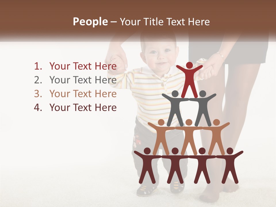 Kid Family Daughter PowerPoint Template