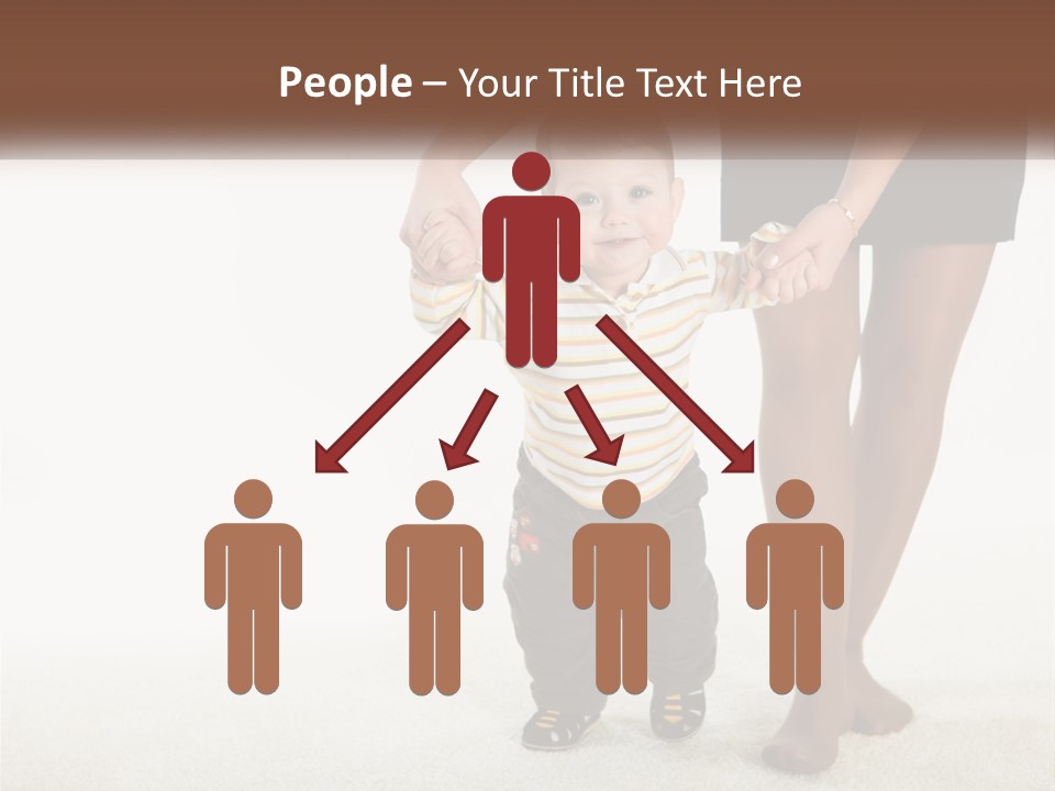 Kid Family Daughter PowerPoint Template