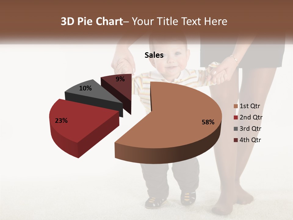 Kid Family Daughter PowerPoint Template