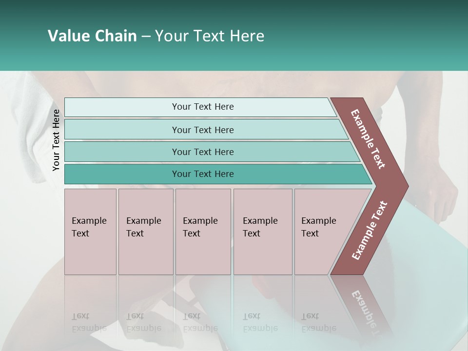 A Man Getting A Back Massage From A Man In A Chair PowerPoint Template