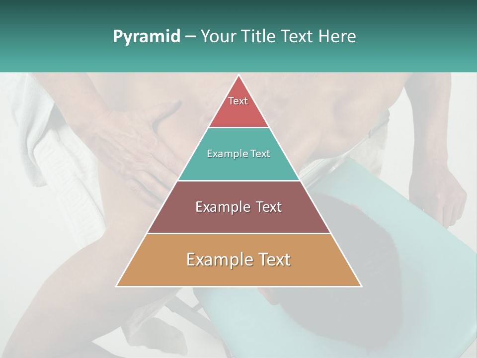 A Man Getting A Back Massage From A Man In A Chair PowerPoint Template