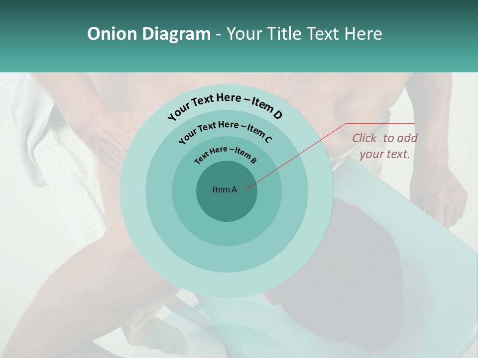 A Man Getting A Back Massage From A Man In A Chair PowerPoint Template