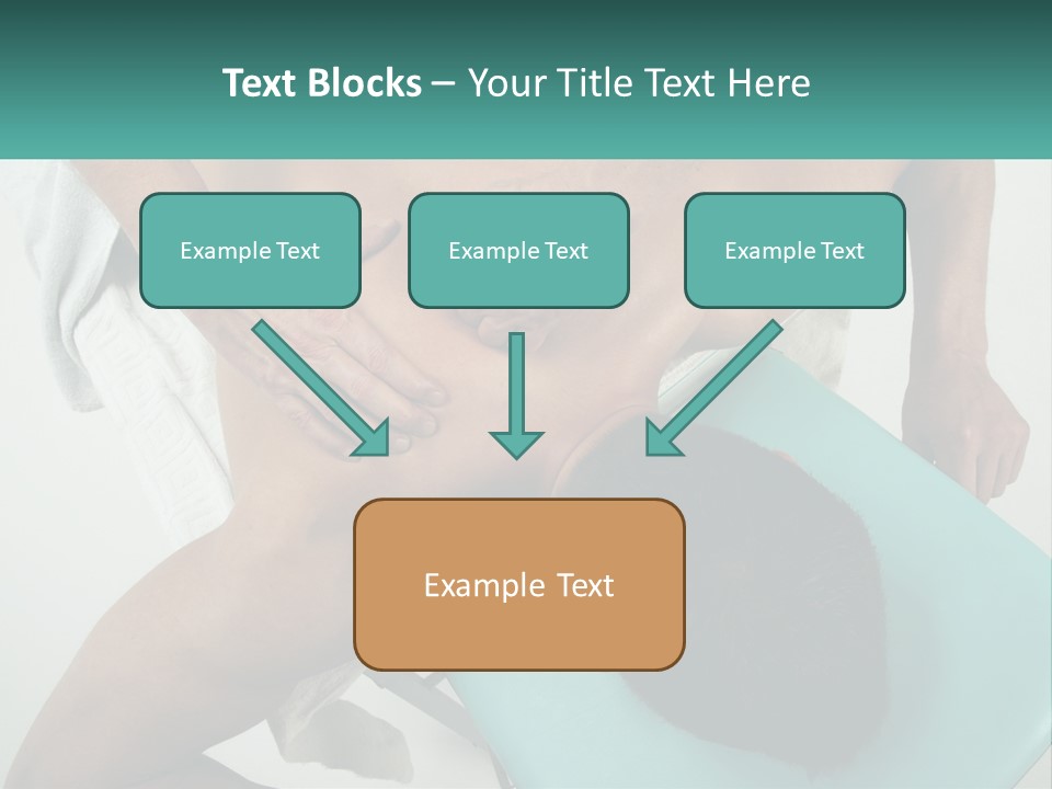 A Man Getting A Back Massage From A Man In A Chair PowerPoint Template