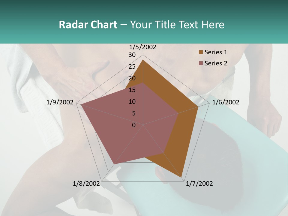 A Man Getting A Back Massage From A Man In A Chair PowerPoint Template