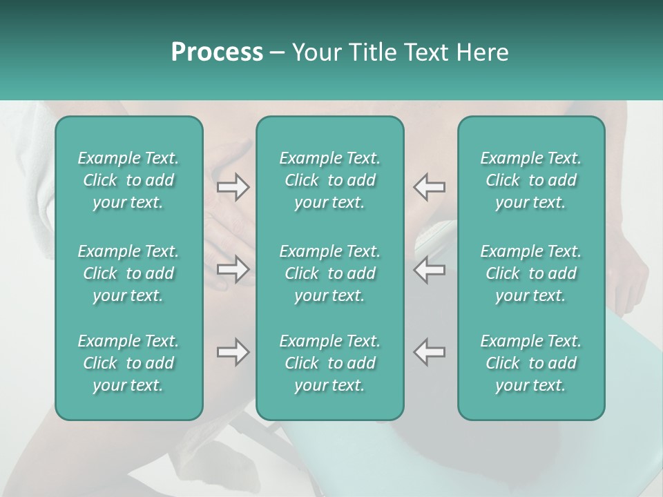 A Man Getting A Back Massage From A Man In A Chair PowerPoint Template
