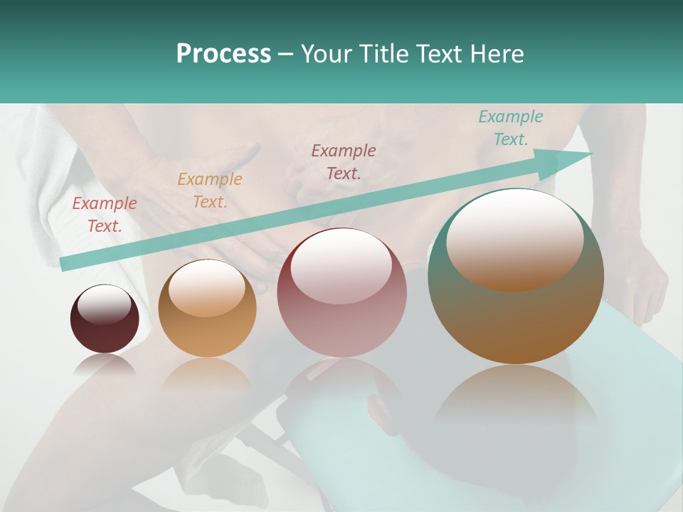 A Man Getting A Back Massage From A Man In A Chair PowerPoint Template