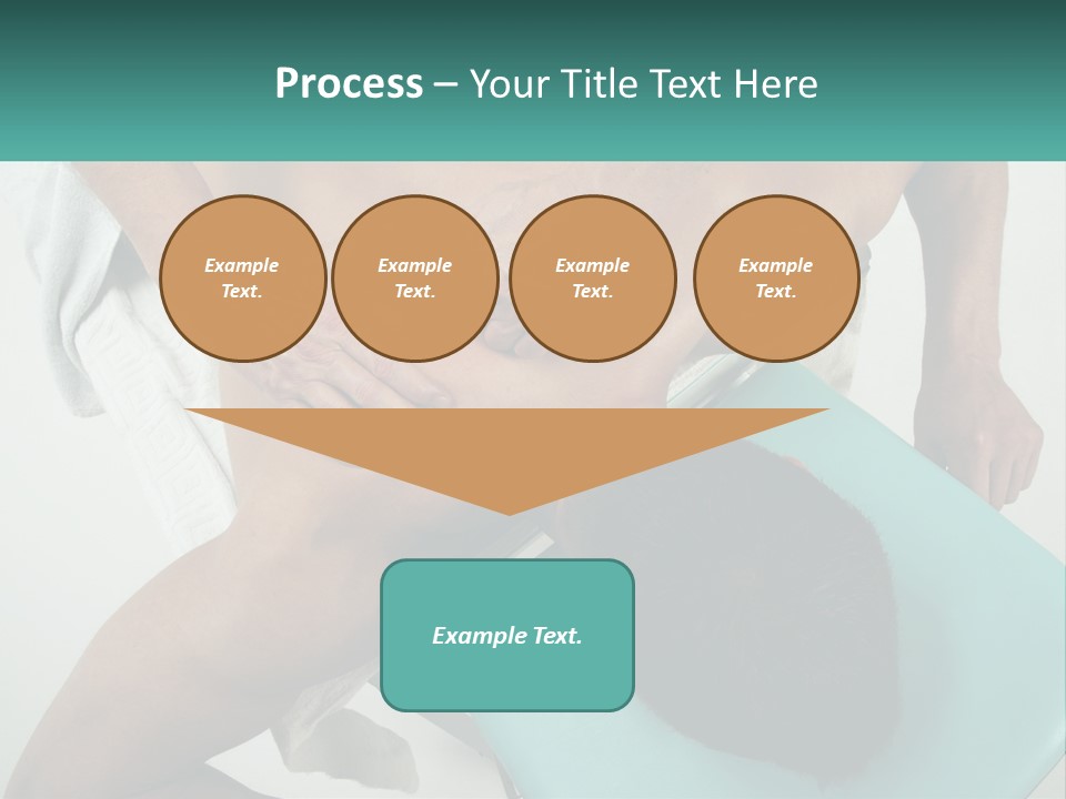 A Man Getting A Back Massage From A Man In A Chair PowerPoint Template