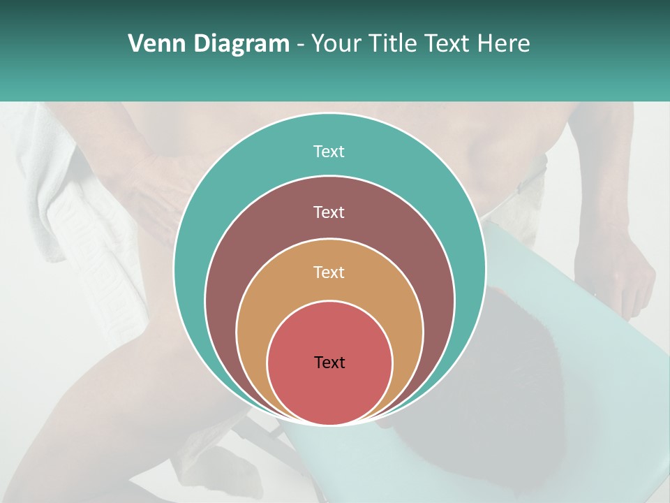 A Man Getting A Back Massage From A Man In A Chair PowerPoint Template