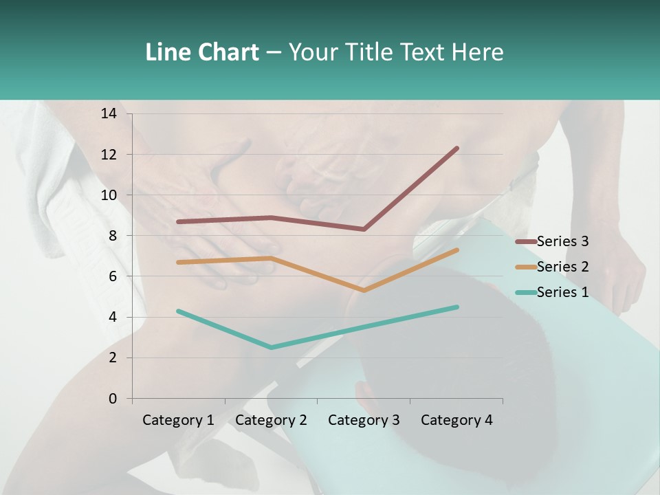 A Man Getting A Back Massage From A Man In A Chair PowerPoint Template