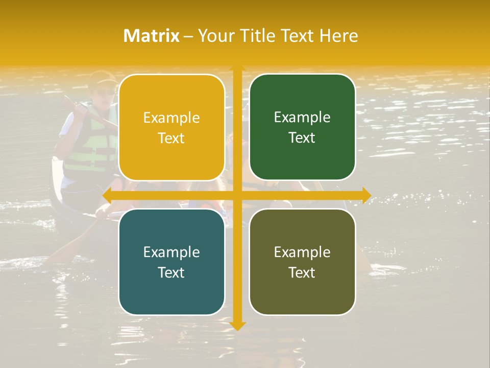 Clean Flowing Range PowerPoint Template