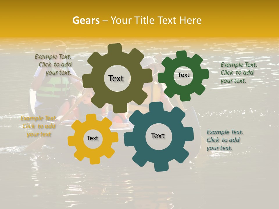 Clean Flowing Range PowerPoint Template