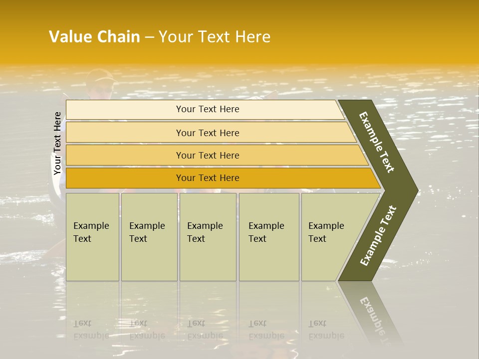 Clean Flowing Range PowerPoint Template