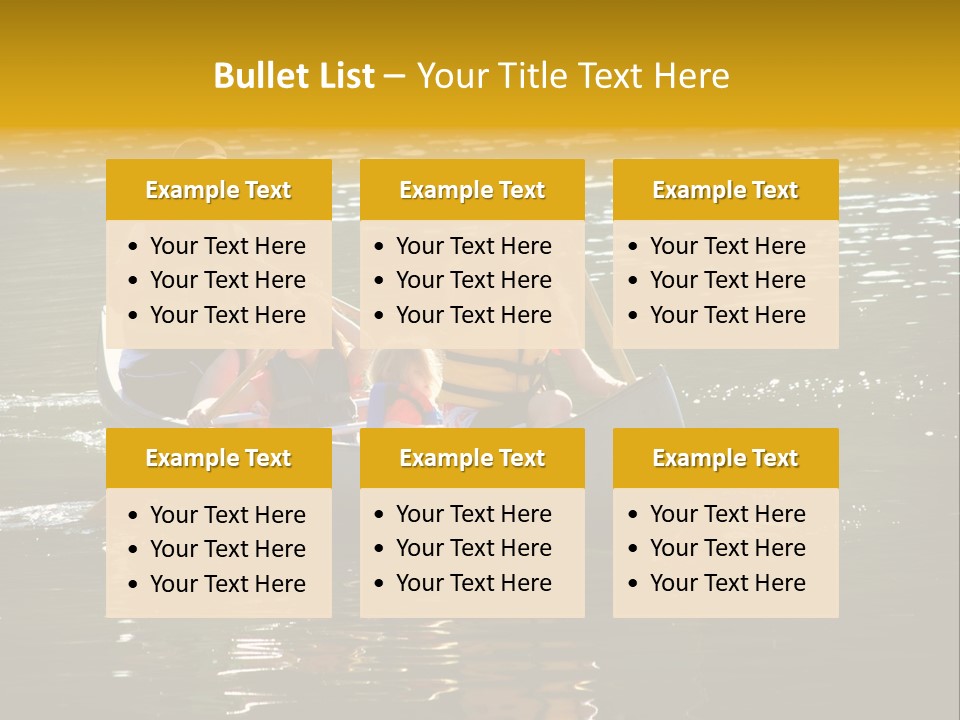 Clean Flowing Range PowerPoint Template