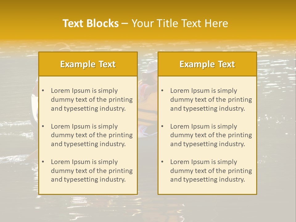 Clean Flowing Range PowerPoint Template