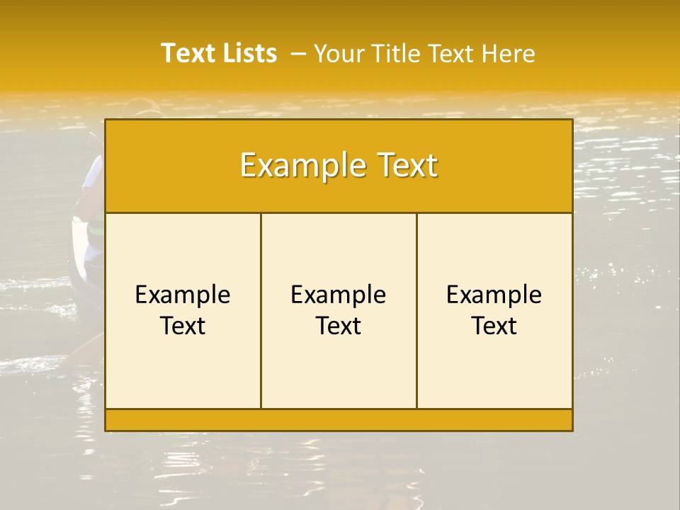 Clean Flowing Range PowerPoint Template