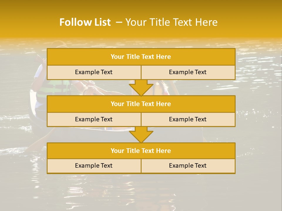 Clean Flowing Range PowerPoint Template