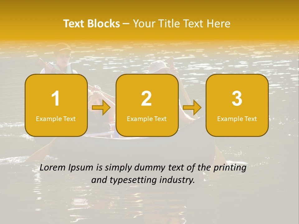 Clean Flowing Range PowerPoint Template