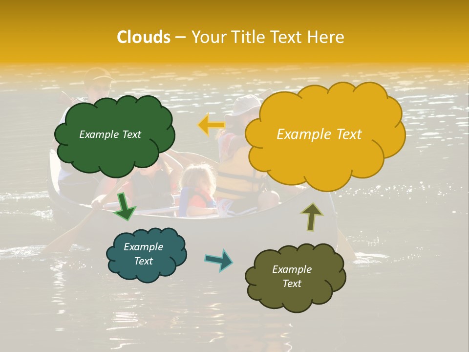 Clean Flowing Range PowerPoint Template