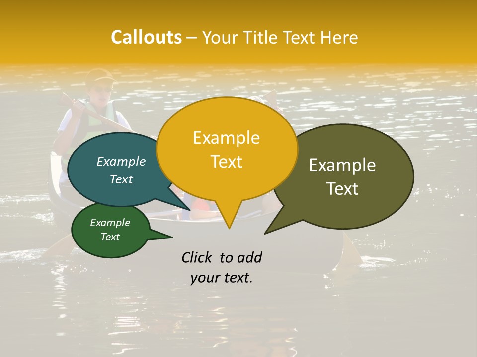 Clean Flowing Range PowerPoint Template