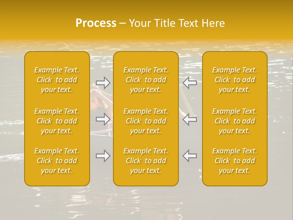Clean Flowing Range PowerPoint Template