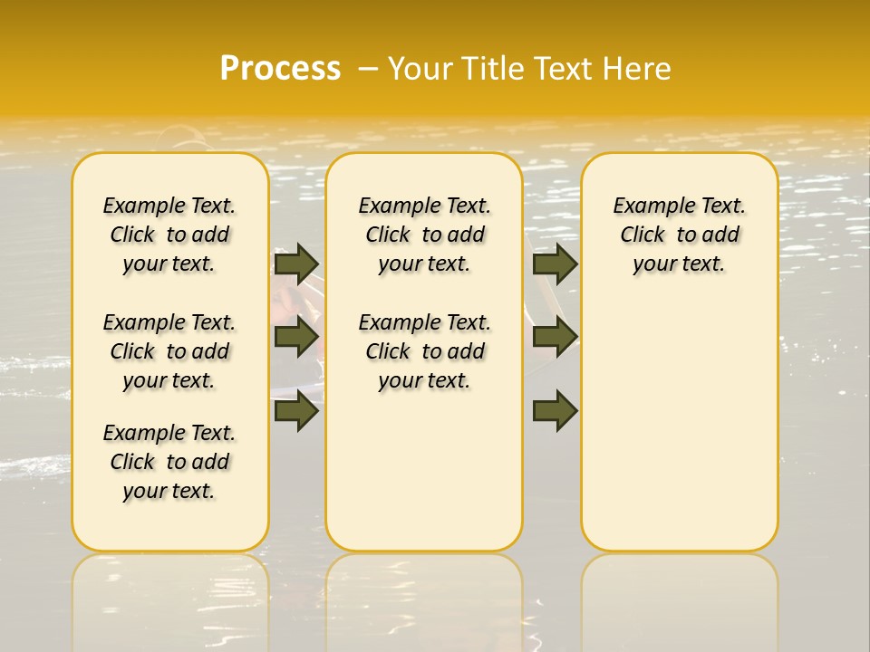 Clean Flowing Range PowerPoint Template