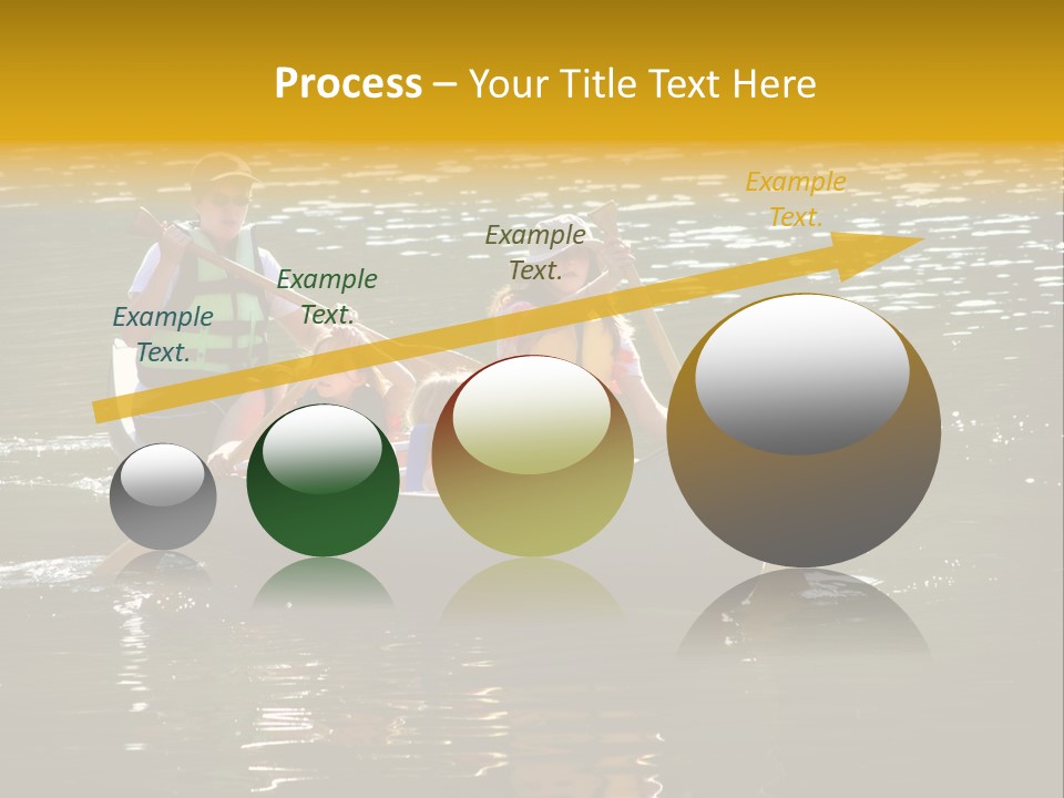 Clean Flowing Range PowerPoint Template