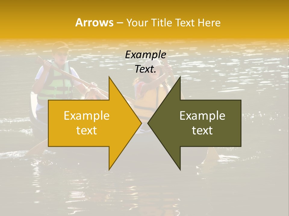 Clean Flowing Range PowerPoint Template