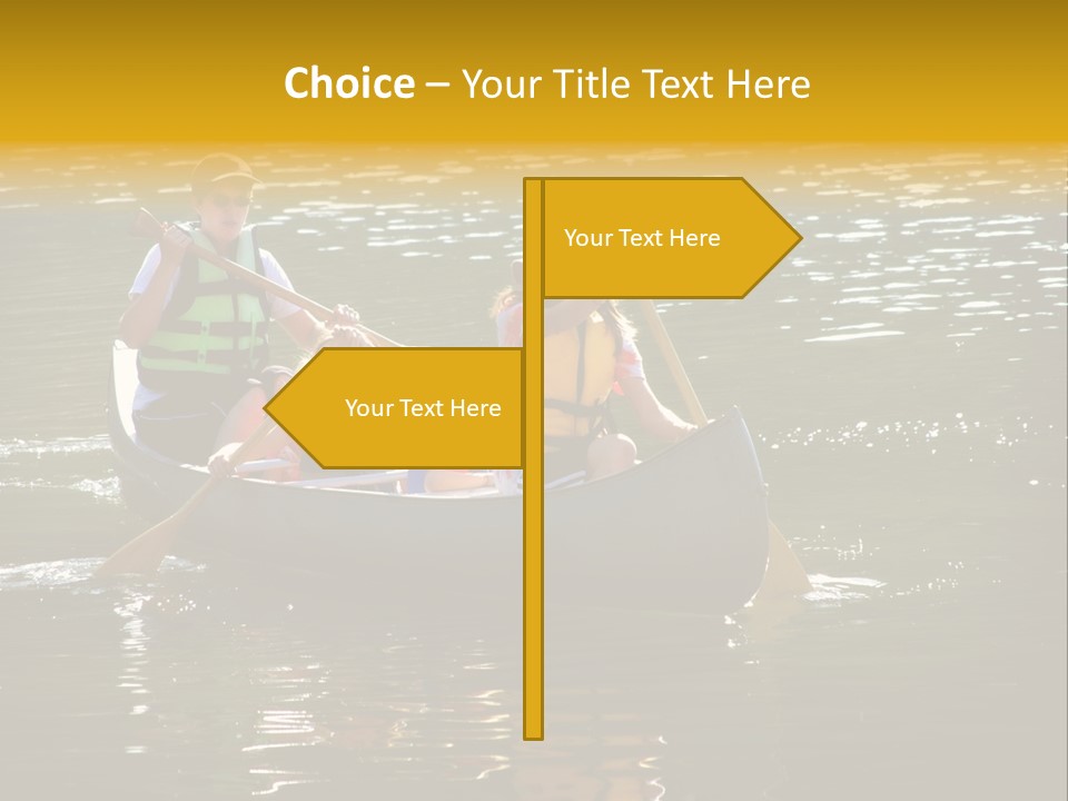 Clean Flowing Range PowerPoint Template