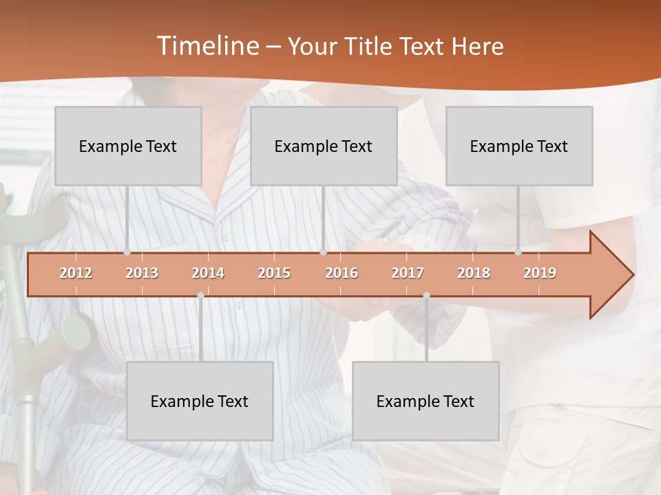 Woman Rehabilitation Hand PowerPoint Template