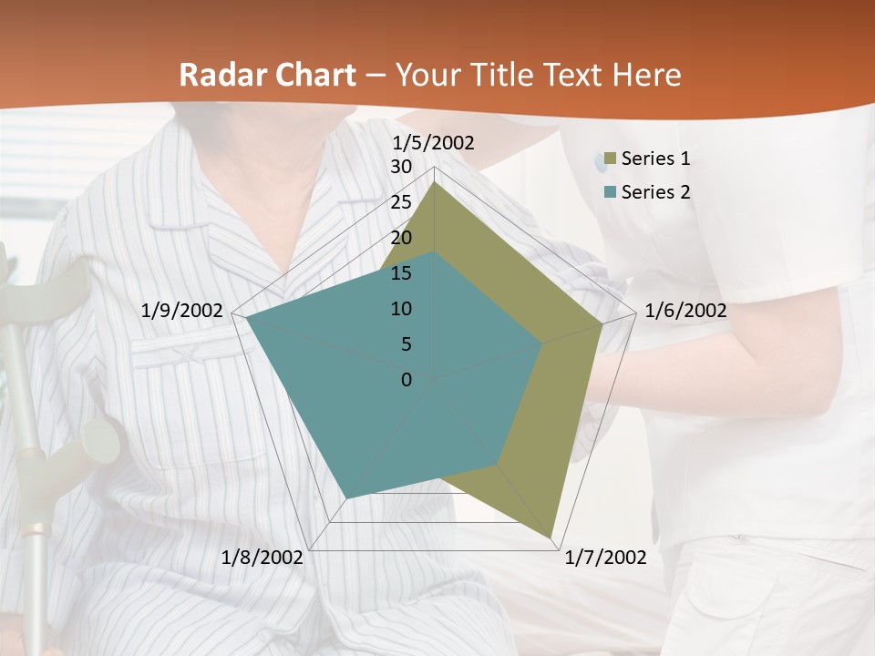 Woman Rehabilitation Hand PowerPoint Template