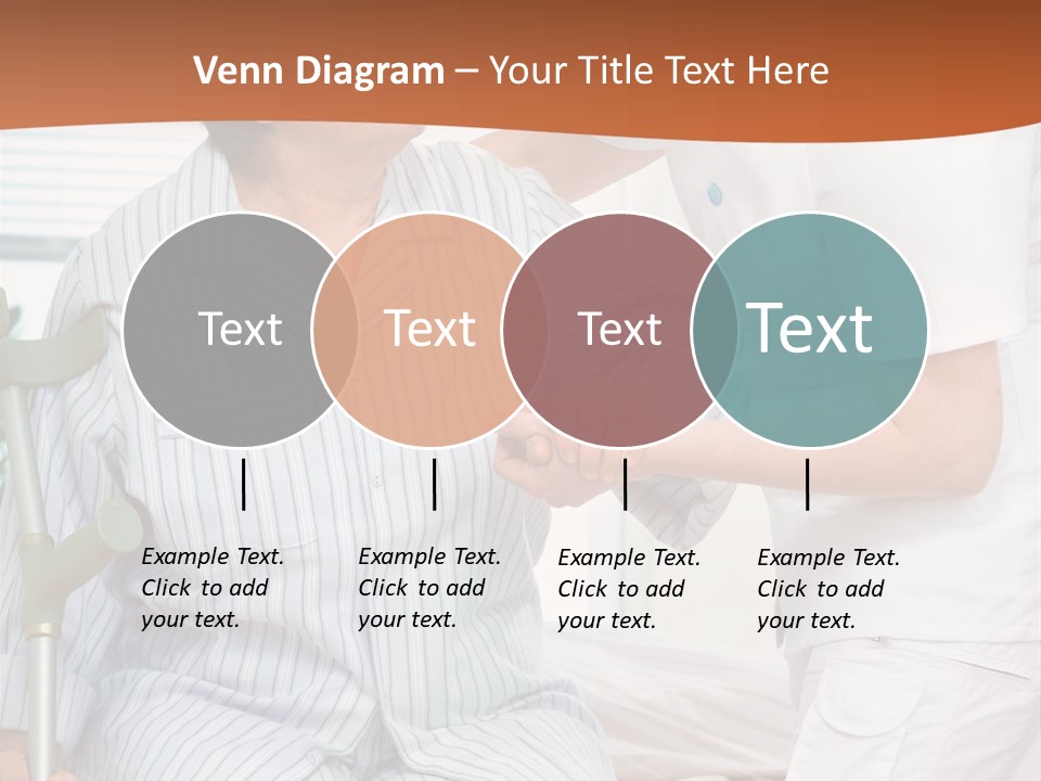 Woman Rehabilitation Hand PowerPoint Template