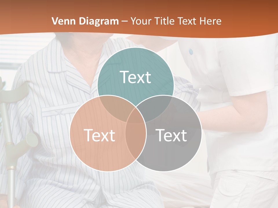 Woman Rehabilitation Hand PowerPoint Template