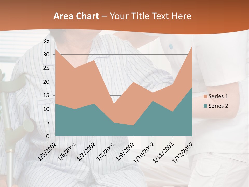Woman Rehabilitation Hand PowerPoint Template